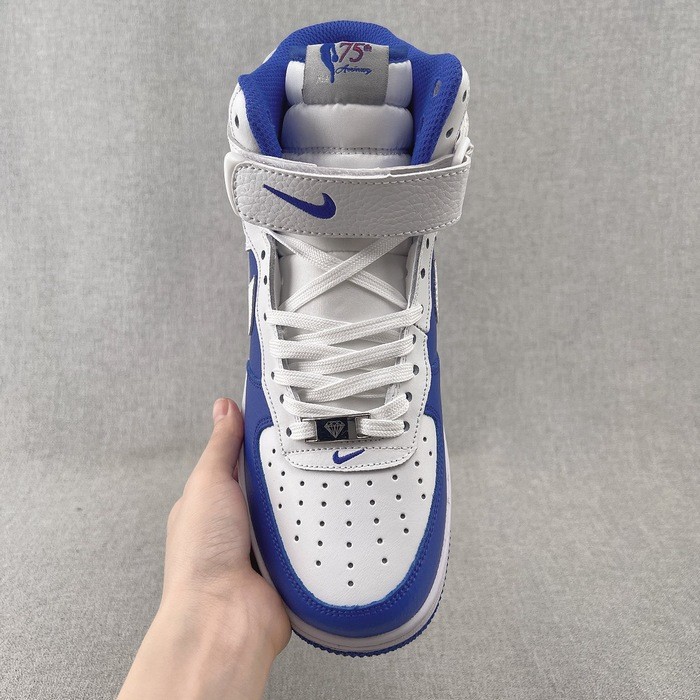 Air Force 1 High Releasing in Royal and White