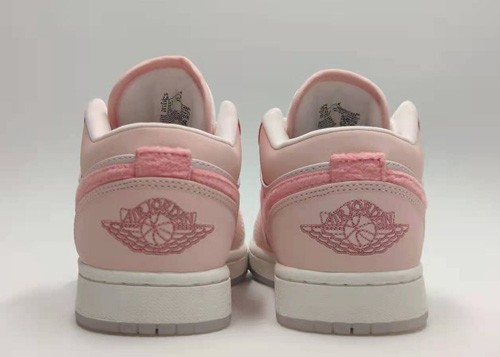 Air Jordan 1 Low SE Mighty Swooshers Pink (W)- DM5443-666