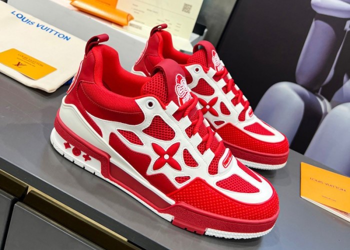 L***V Skate Sneaker Red